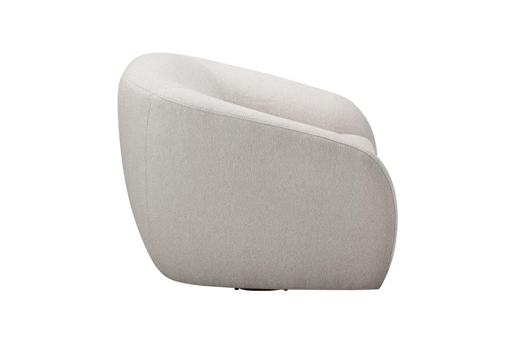 VI Cleo Fabric Upholstered Swivel Armchair Sofa