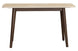 VI Cotswold Stone Top Hardwood Base Console Table