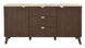 VI Cotswold 3 Drawer and 2 Doors Buffet - Walnut
