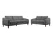 VI Lily Fabric Upholstered 3+2 Seater Sofa Set