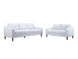 VI Lily 3+2 Seater Sofa Set – Platinum / Granite