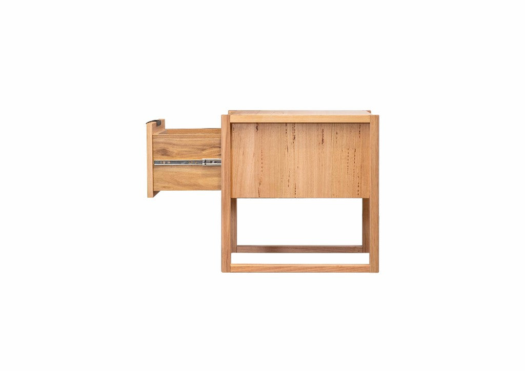 VI Perisher 1 Drawer Lamp Table - Natural