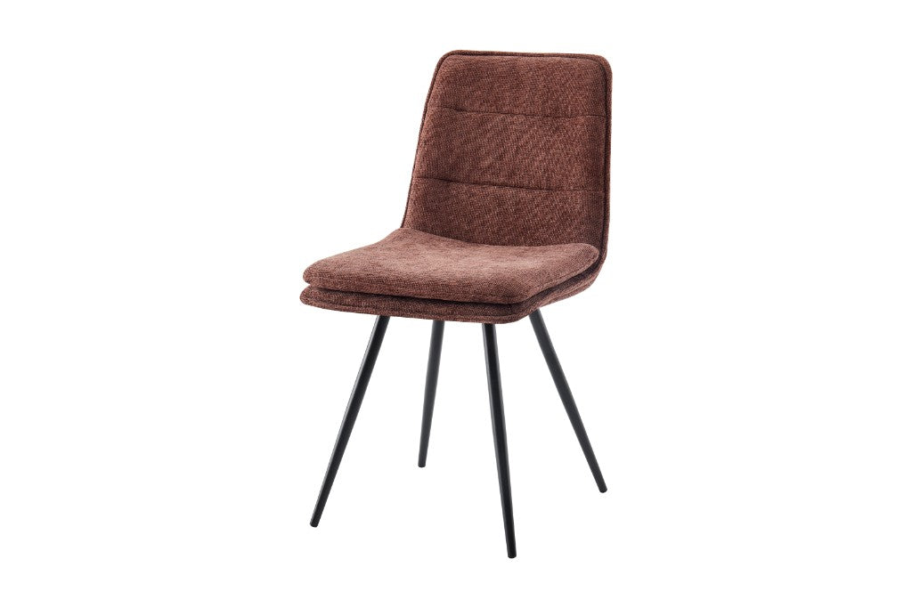 VI Raffael Fabric Dining Chair – Rust