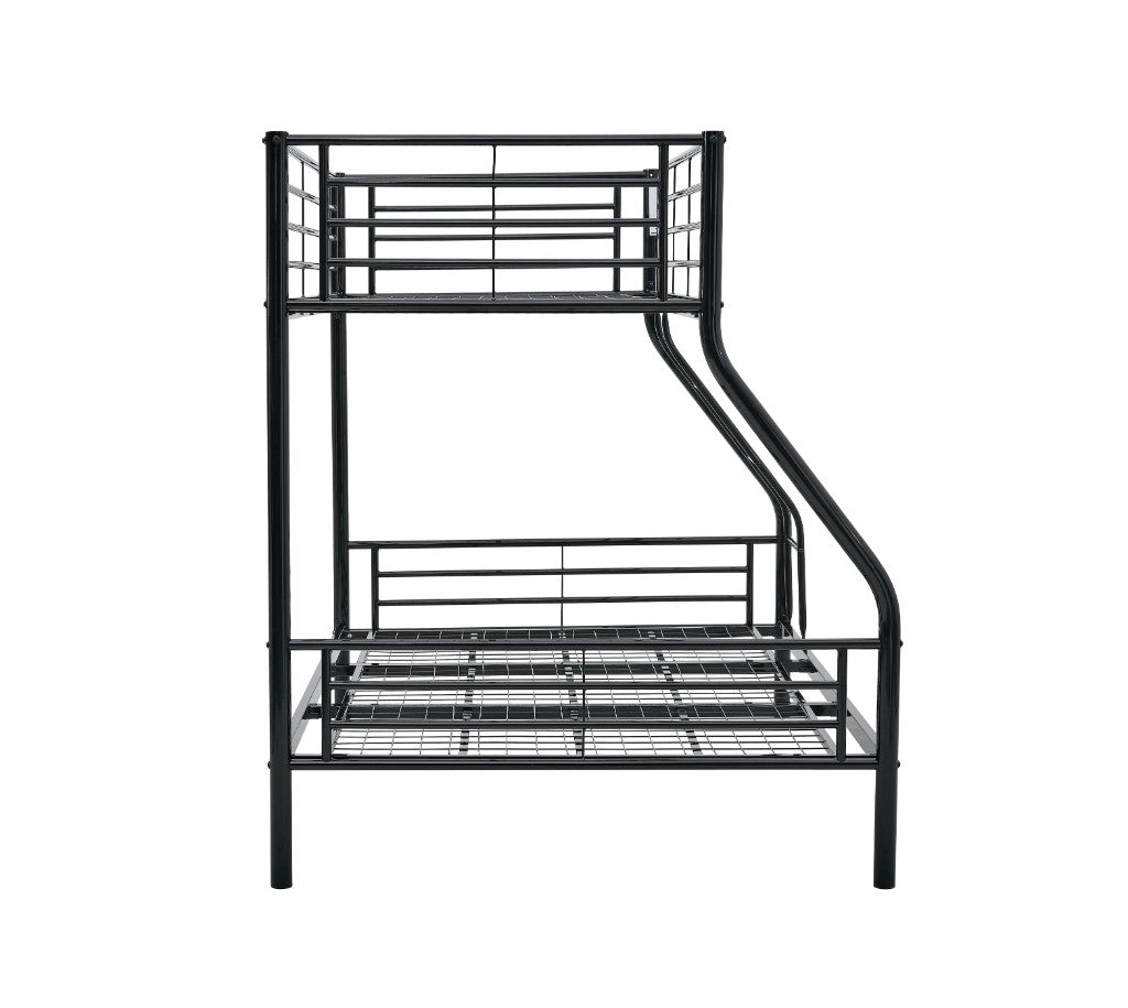 VI Tiamo Bunk Bed Single Over Double - White and Black