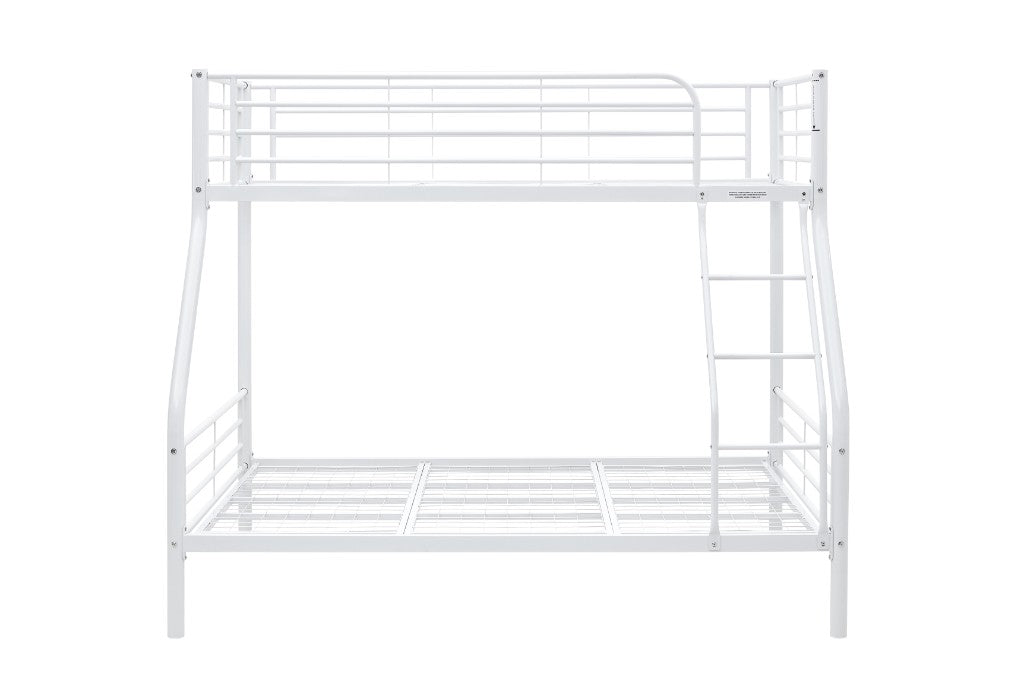VI Tiamo Bunk Bed Single Over Double - White and Black