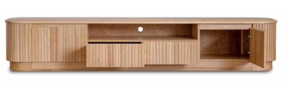 VI Adsila 1.8m ETU with 2 Drawer, 2 Doors - Natural Ash