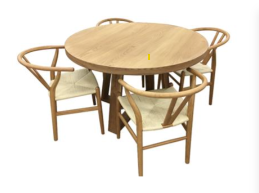 VI Airlie Round Dining Table