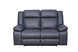 VI Cooper Fabric 2 Seater Lounge with ERER - Tan, Charcoal and Lt. Grey