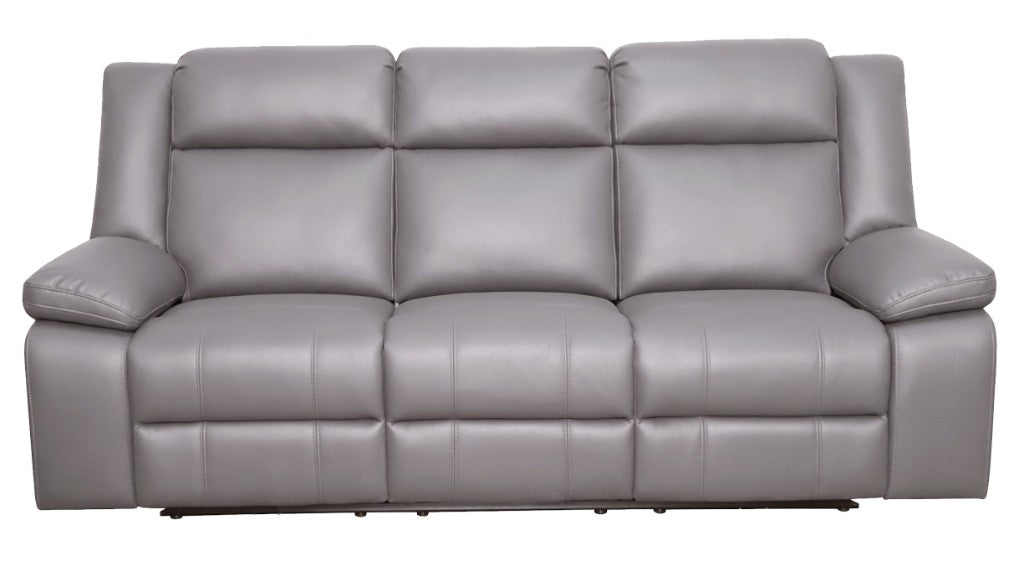 VI Cooper Fabric Upholstered 3 Seater Electrical Recliner Lounge