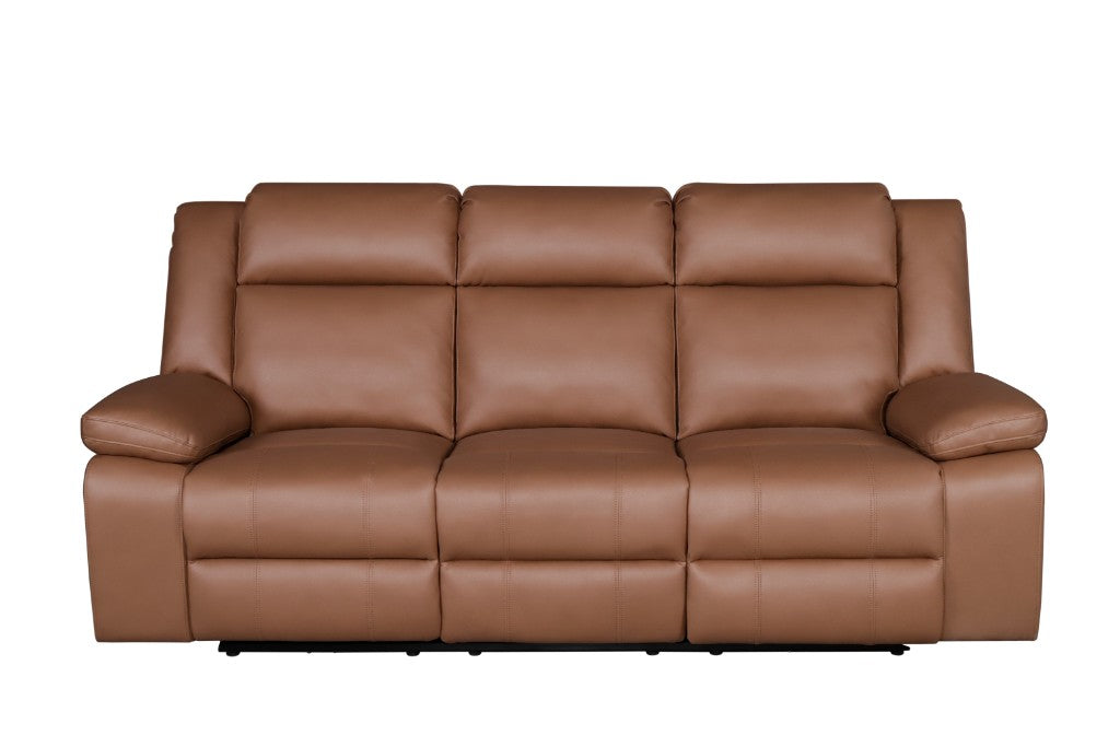 VI Cooper Fabric Upholstered 3 Seater Electrical Recliner Lounge