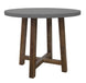 VI Estrella Round Bar Table - White and Grey