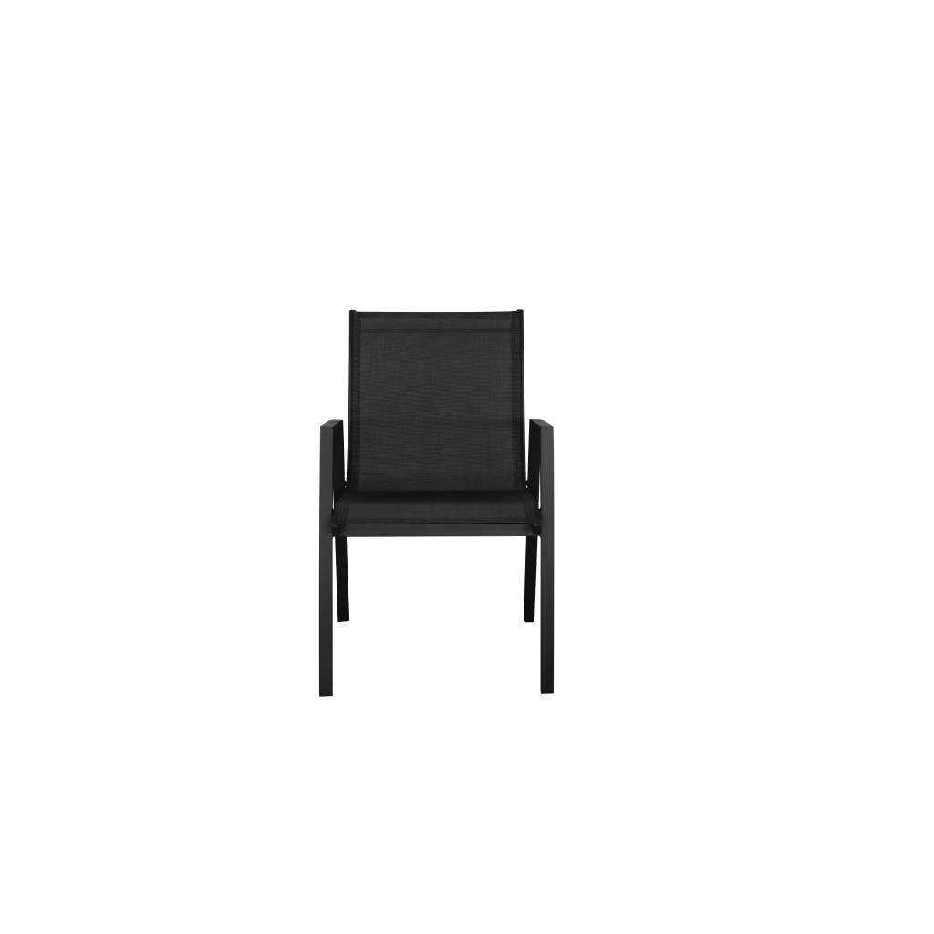 VI Icaria Outdoor Chair - Charcoal and White