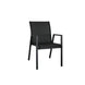 VI Icaria Outdoor Chair - Charcoal and White