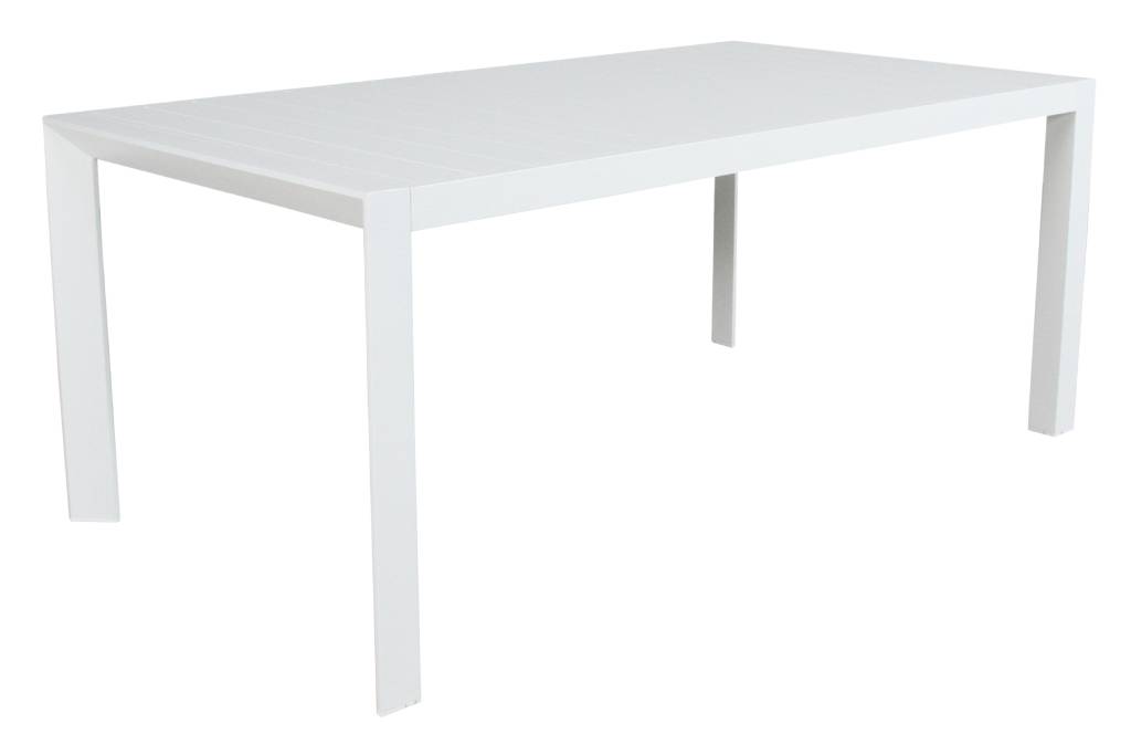 VI Icaria 178.5cm Outdoor Dining Table - Charcoal and White