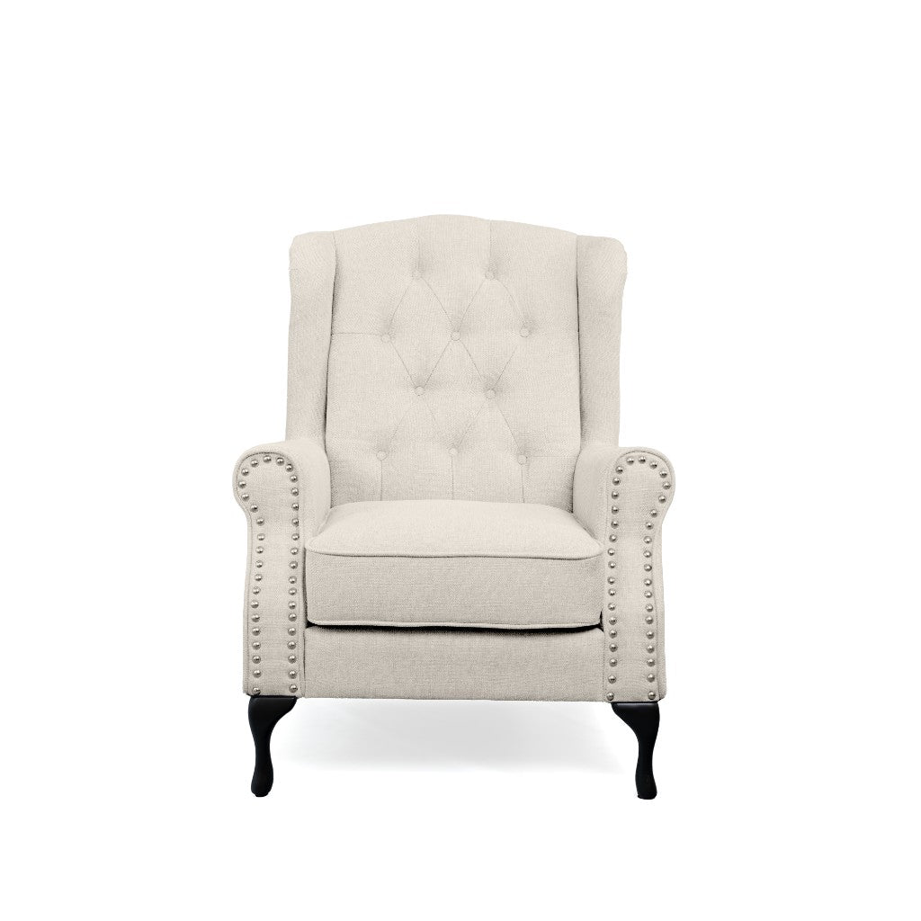 VI Taegon Wing 1 Seaters Lounge Sofa - Beige