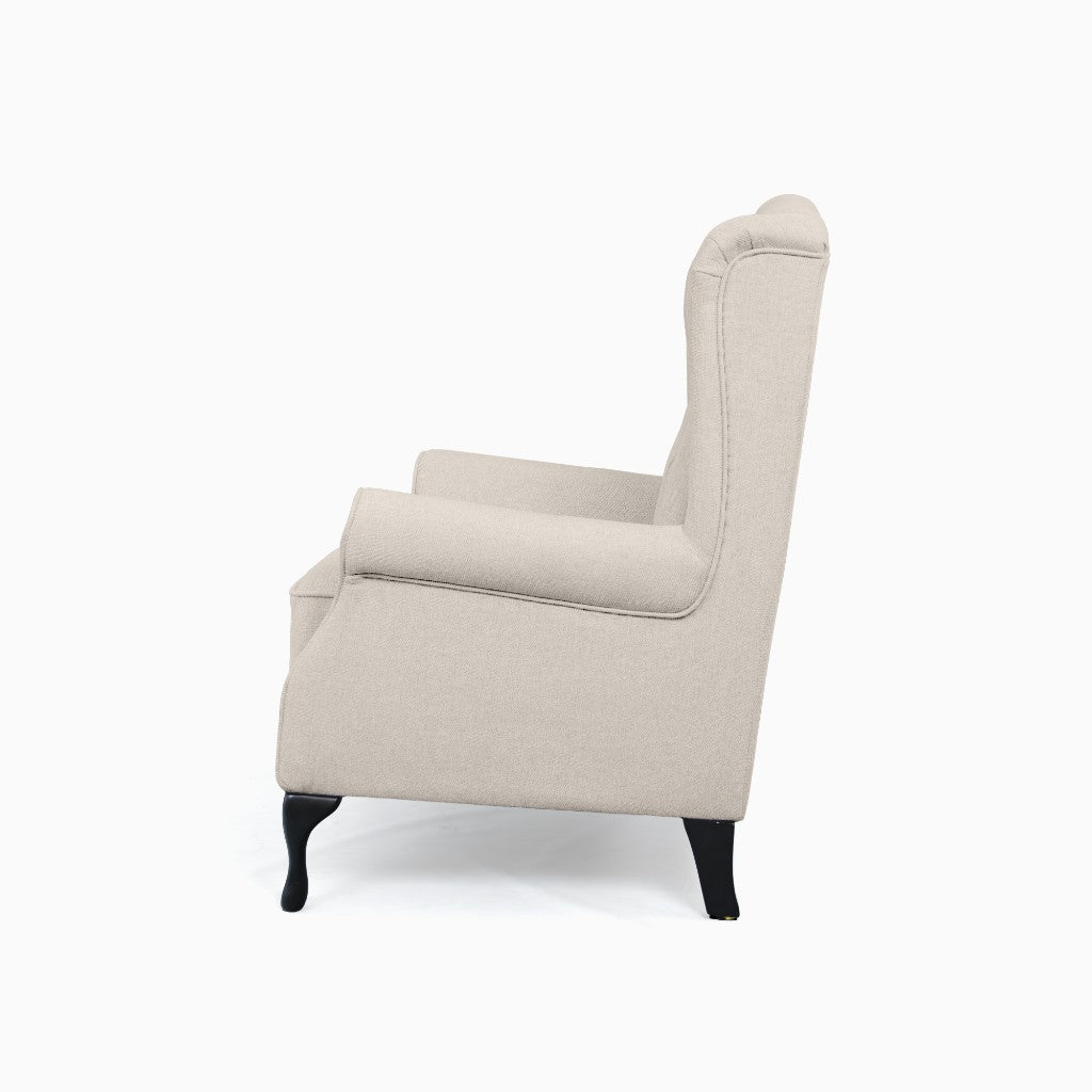 VI Taegon Wing 1 Seaters Lounge Sofa - Beige