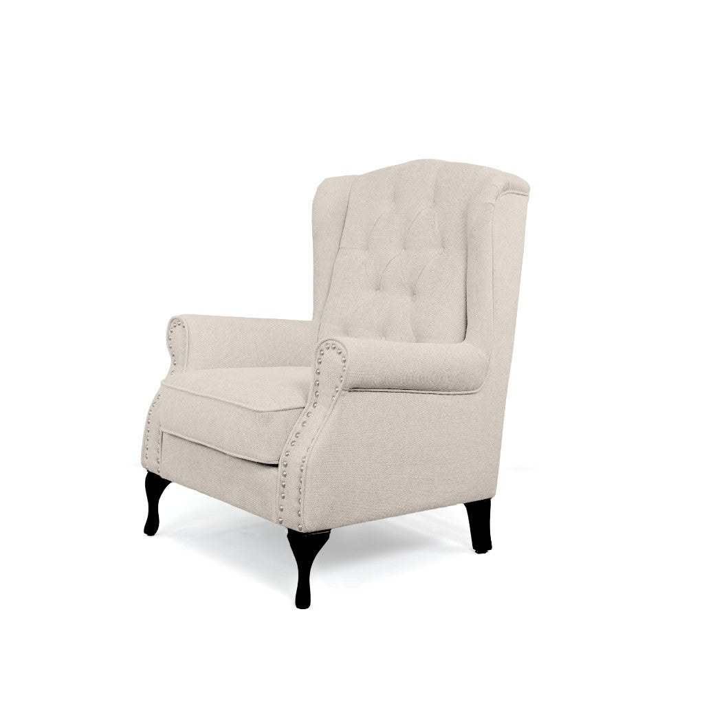 VI Taegon Wing 1 Seaters Lounge Sofa - Beige