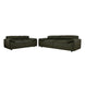 VI Zander Leather Upholstered 3+2 Seaters Sofa Set