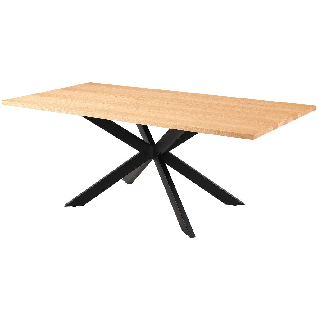 VI  Barlow MDF Top with Metal Base Dining Table