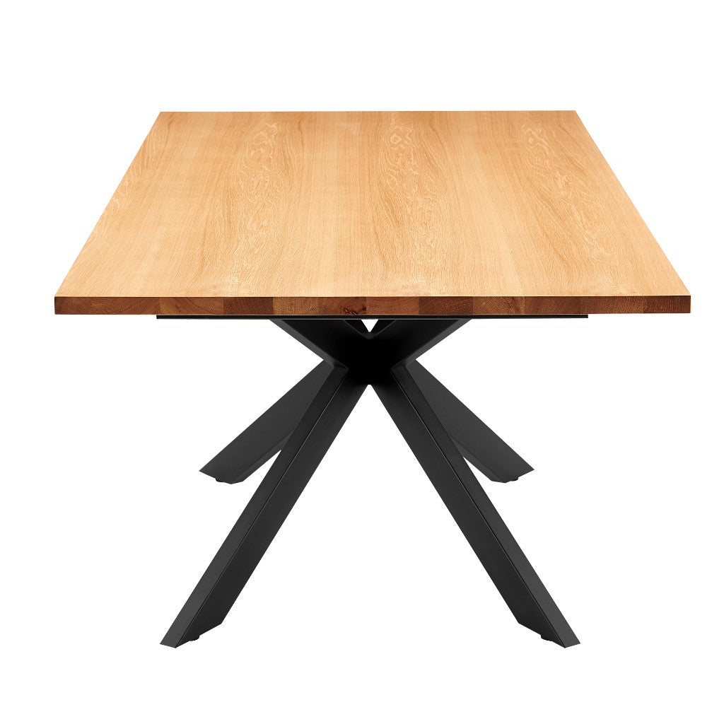 VI  Barlow MDF Top with Metal Base Dining Table