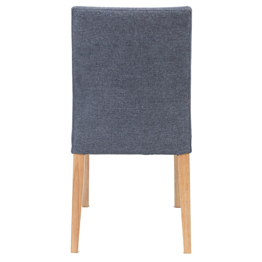 VI Fitz Fabric Upholstered Timber Legs Dining Chair