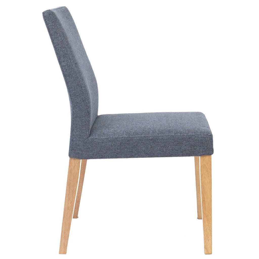 VI Fitz Fabric Upholstered Timber Legs Dining Chair