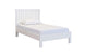 MD Verona All White Single Bed