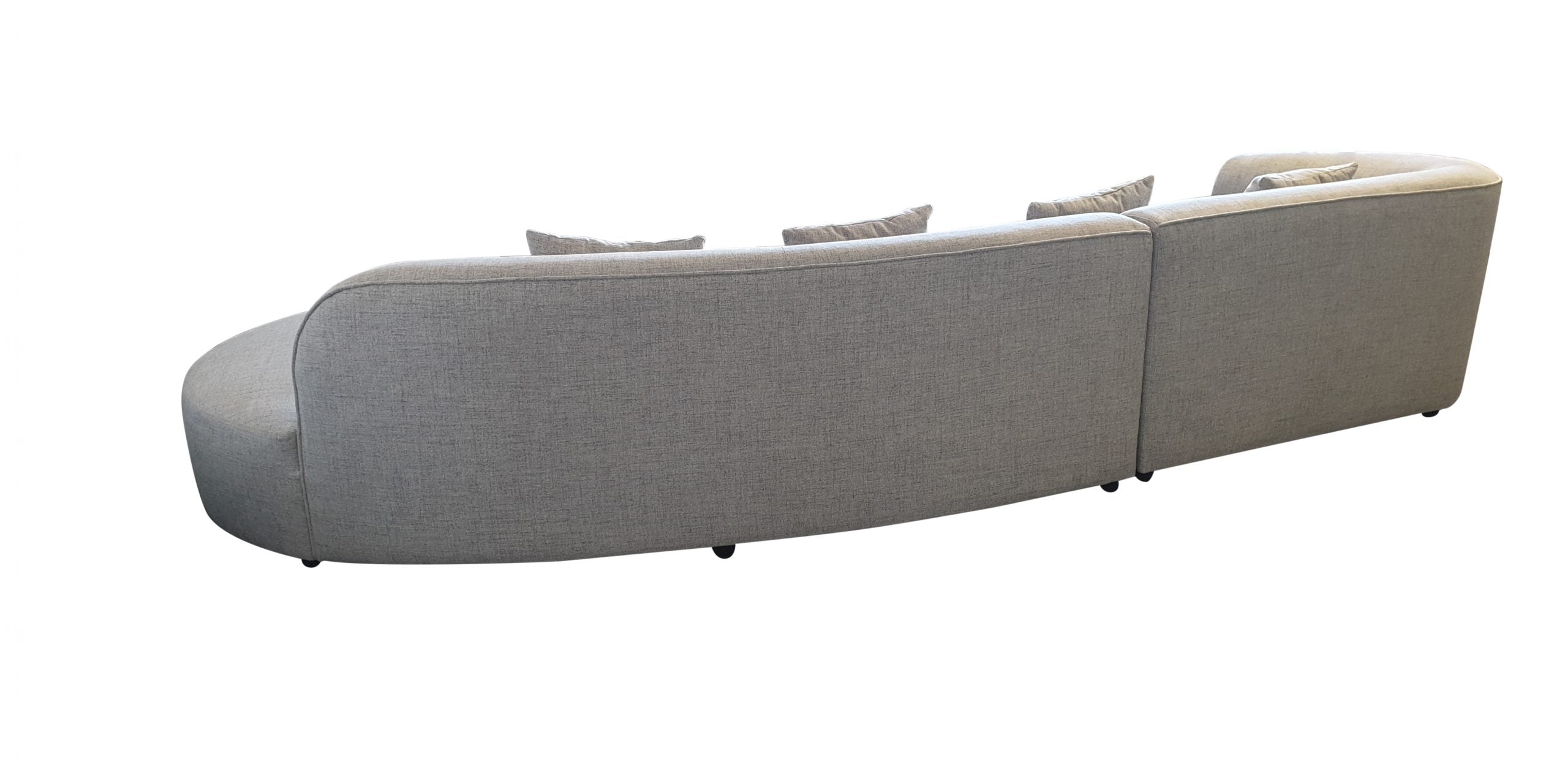 BT Willoughby Fabric Upholstered 4 Seater Sectional Chaise Sofa