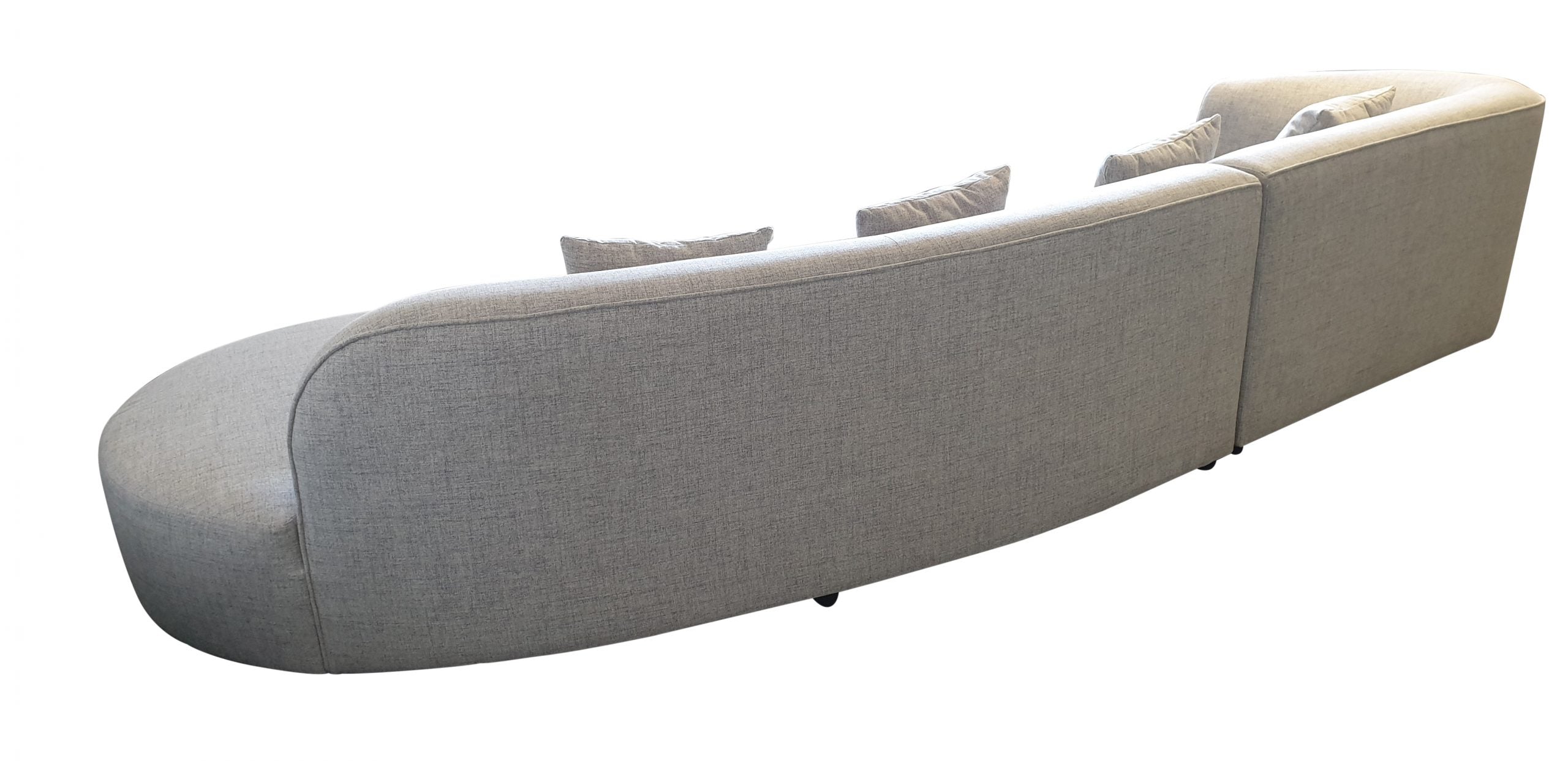 BT Willoughby Fabric Upholstered 4 Seater Sectional Chaise Sofa