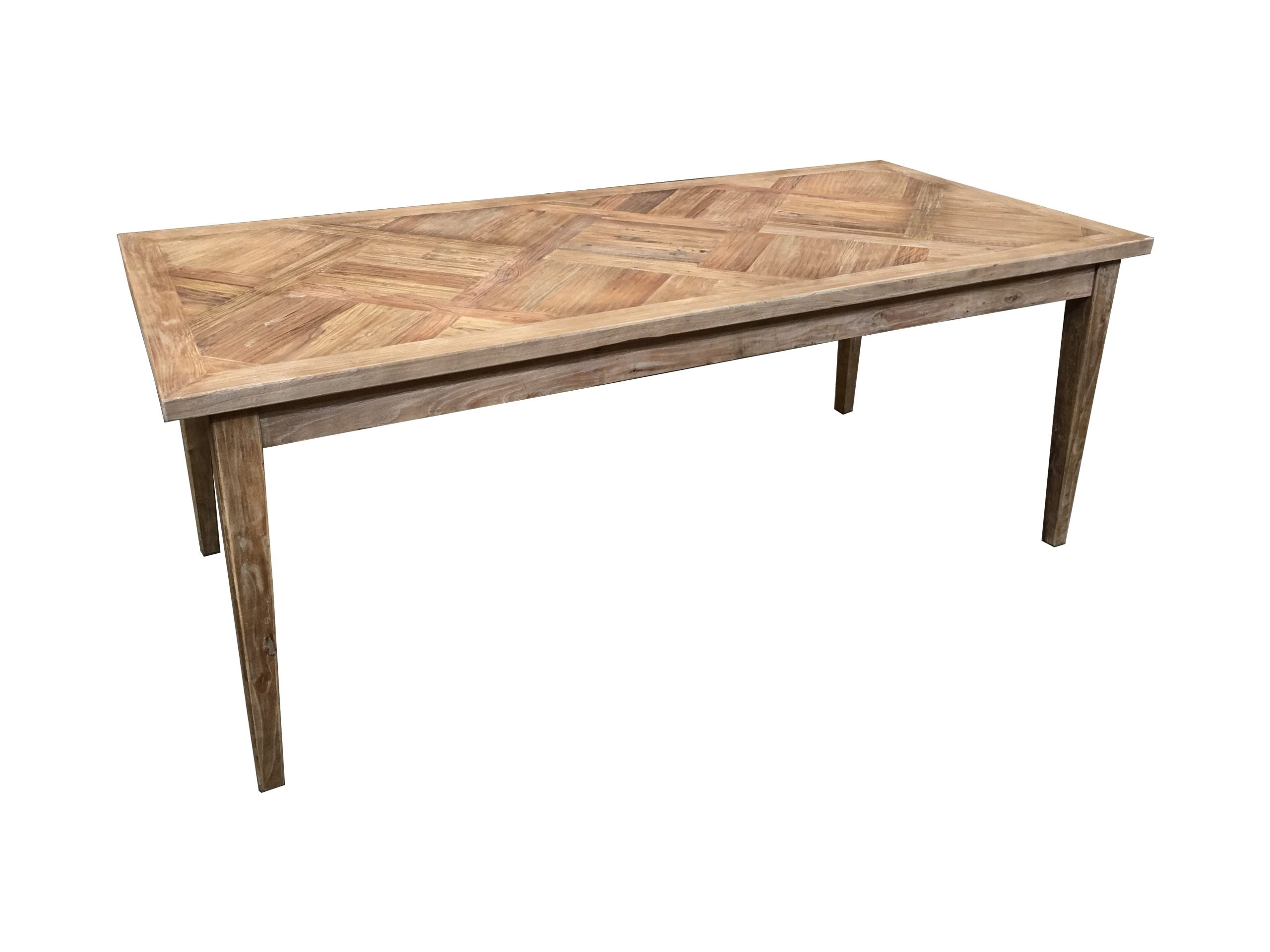 MF Casablanca Recycled Elm Timber Dining Table