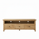 MF Queen Solid Timber TV Unit with Drawers and Niche