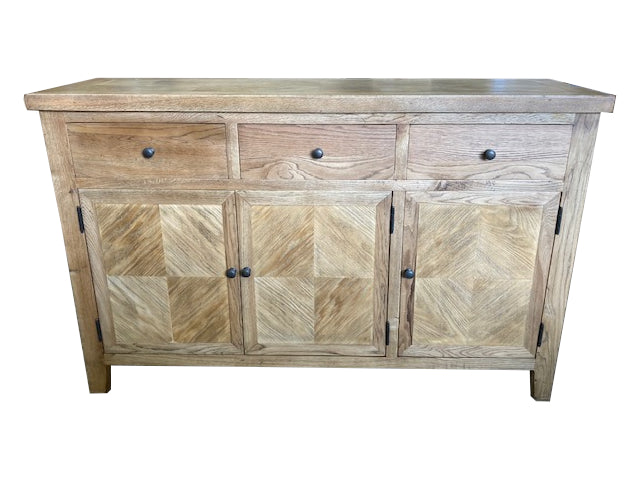 MF Queens Solid Timber Buffet with Doors and Drawers