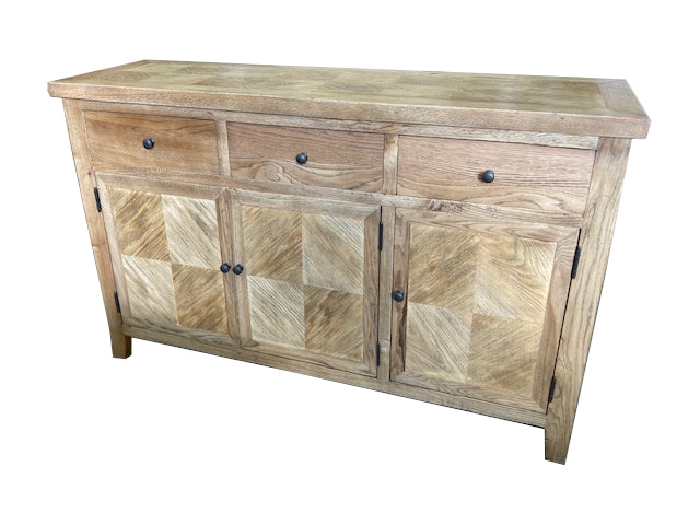 MF Queens Solid Timber Buffet with Doors and Drawers