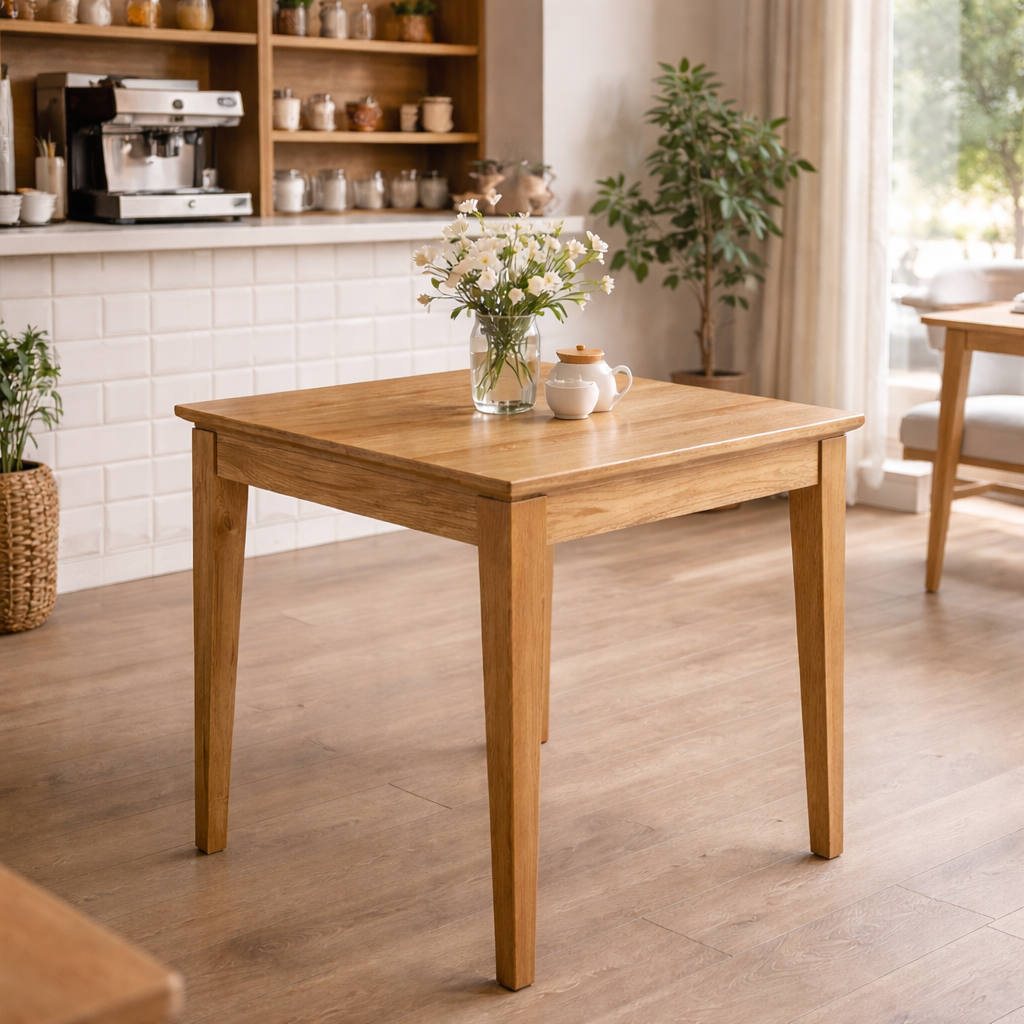 MF Crown Solid Timber Square Dining Table
