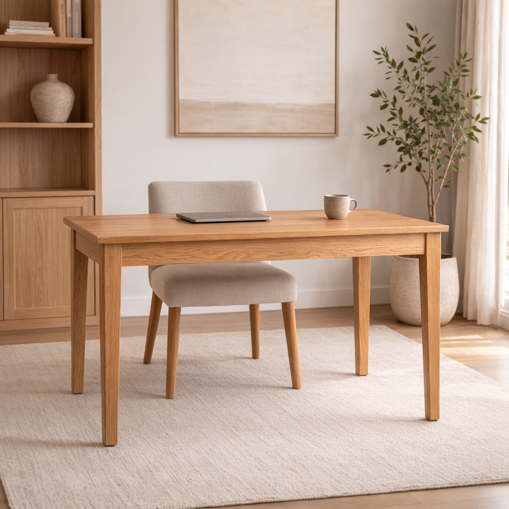 MF Crown Solid Timber Home Office Desk