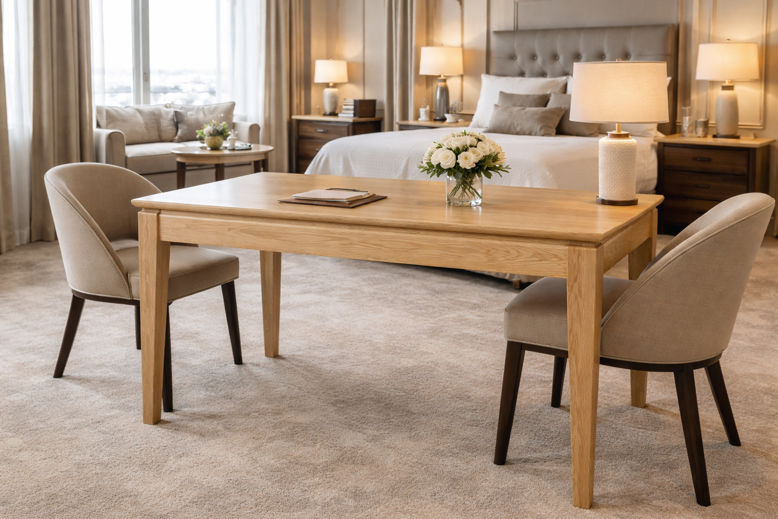 MF Crown Solid Timber Dining Table