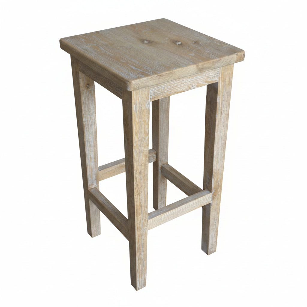 MF Hampton Solid Timber Kitchen Stool