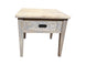 MF Hampton Solid Timber 1 Drawer Lamp Table