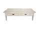 MF Hampton Solid Timber 2 Drawer Coffee Table