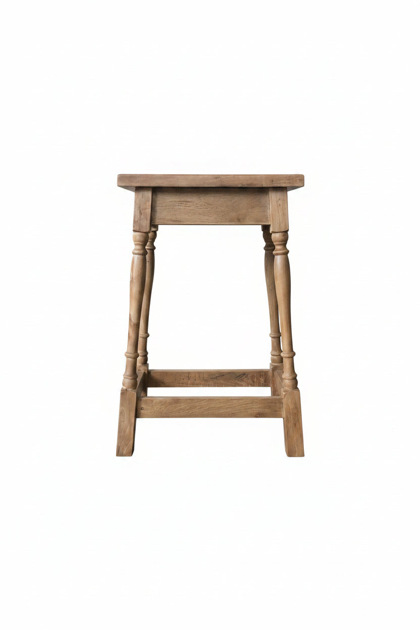 MF Morocco Solid Recycled Timber Barstool