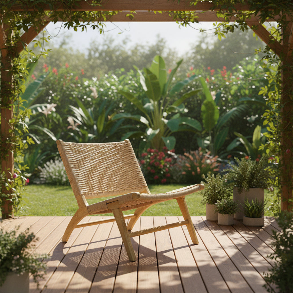 MF Deck Timber Framed Shaded Area Chair