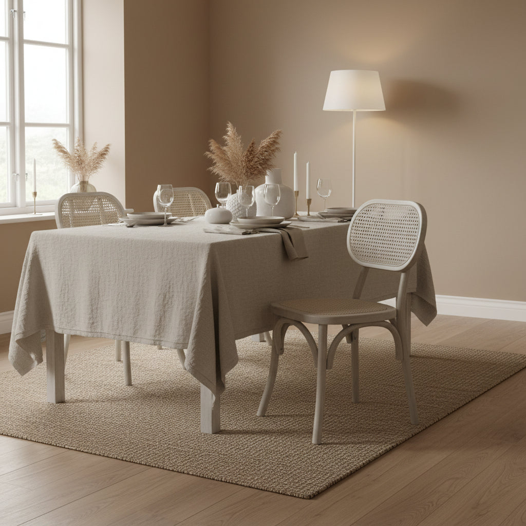 MF Grey Bahamas Rattan Back & Seat Dining Chair