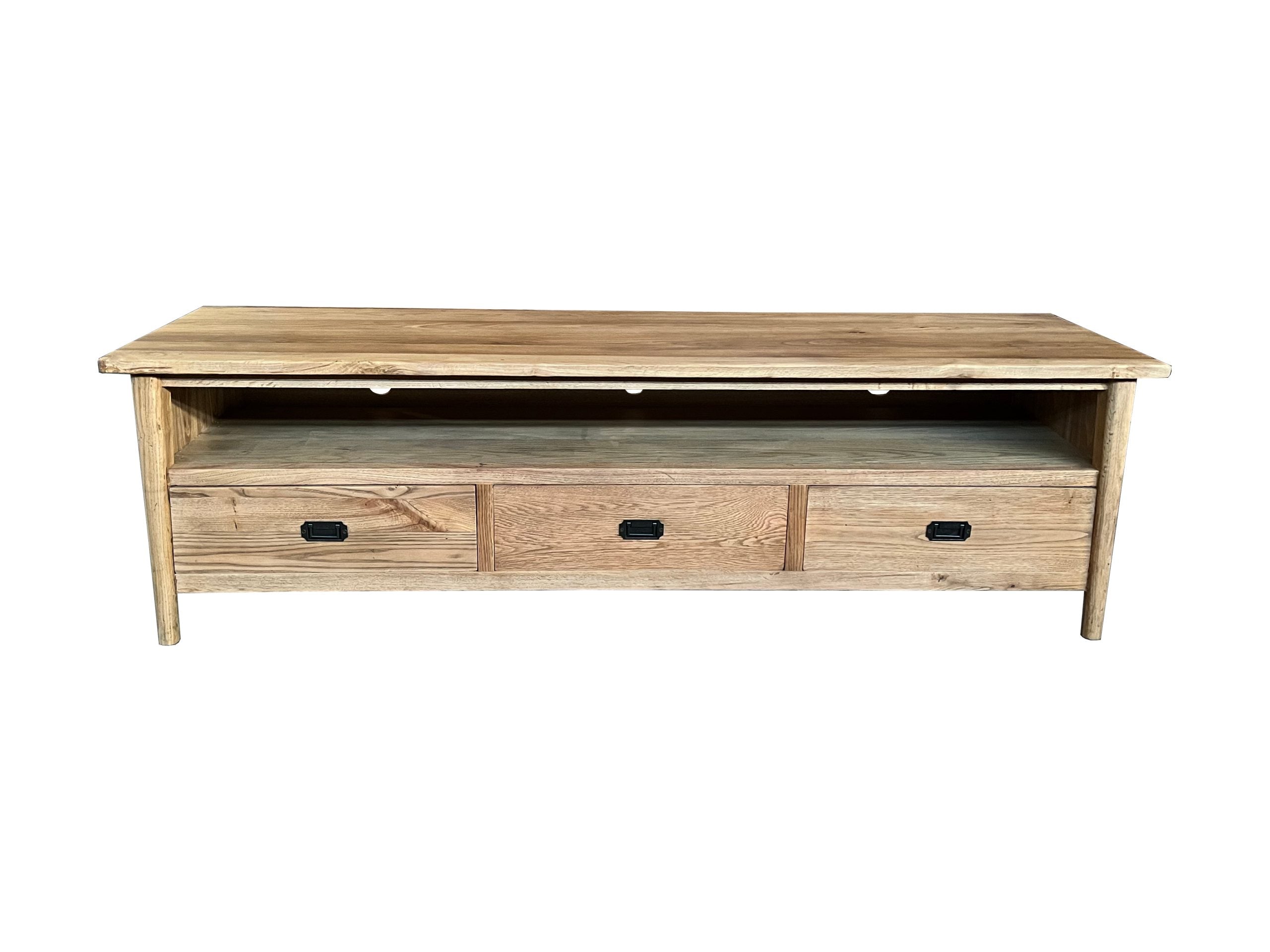 MF Tiffany Solid Timber 3 Drawer TV Unit
