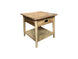 MF Tiffany Solid Timber 1 Drawer Lamp Table