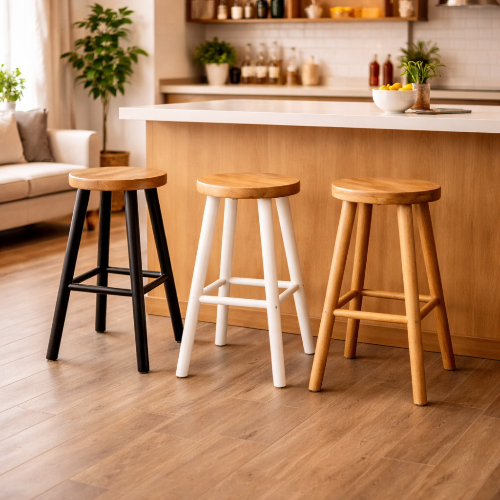 MF Tiffny Solid Timber Bar and Counter Stool