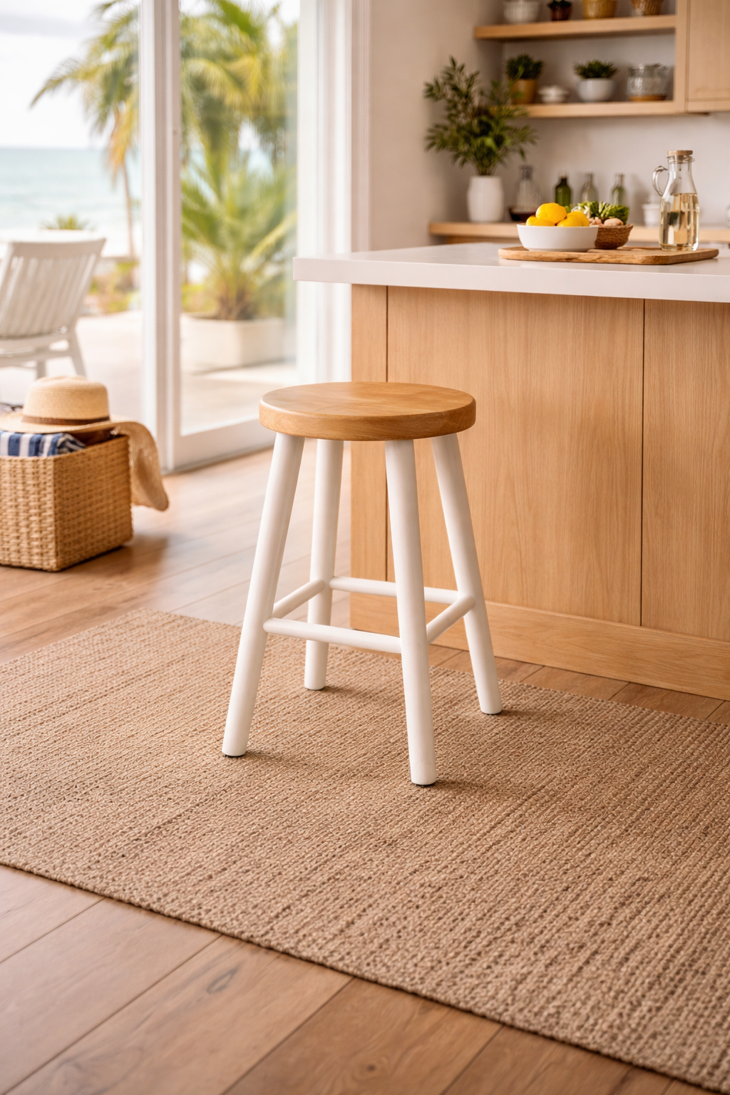 MF Tiffny Solid Timber Bar and Counter Stool