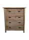 MF Tiffany Solid Timber 5 Drawer Chest