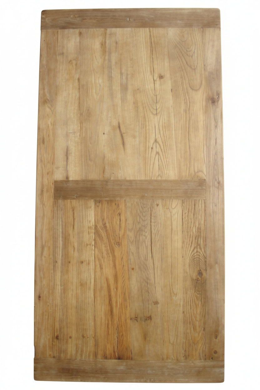 MF Mulhouse Recycled Elm Timber Dining Table 245cm