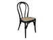 MF Bentwood Rattan Frame & Seat Stackable Dining Chair