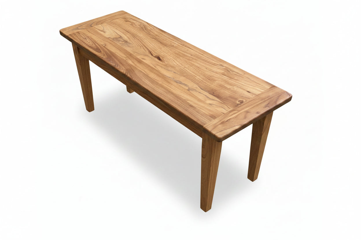 MF Honey Recycled Elm Timber Dining Bench